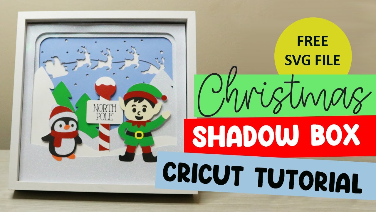 Рождественский урок по созданию теней с Cricut