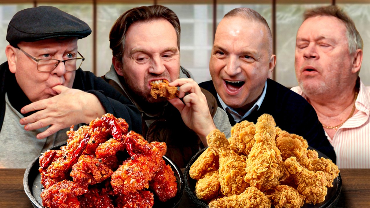 British Cabbies Try Korean Fried Chicken for the First Time!