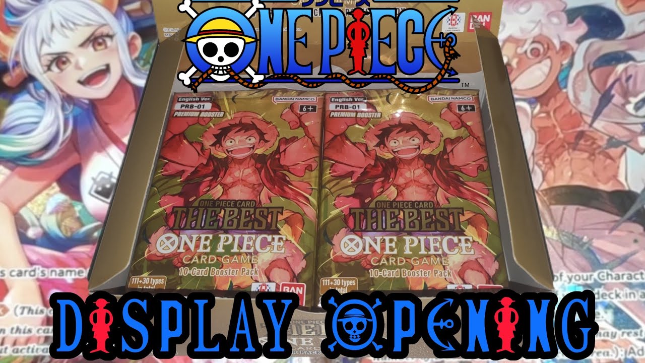 Ouverture DISPLAY One Piece Card Game PRB-01 