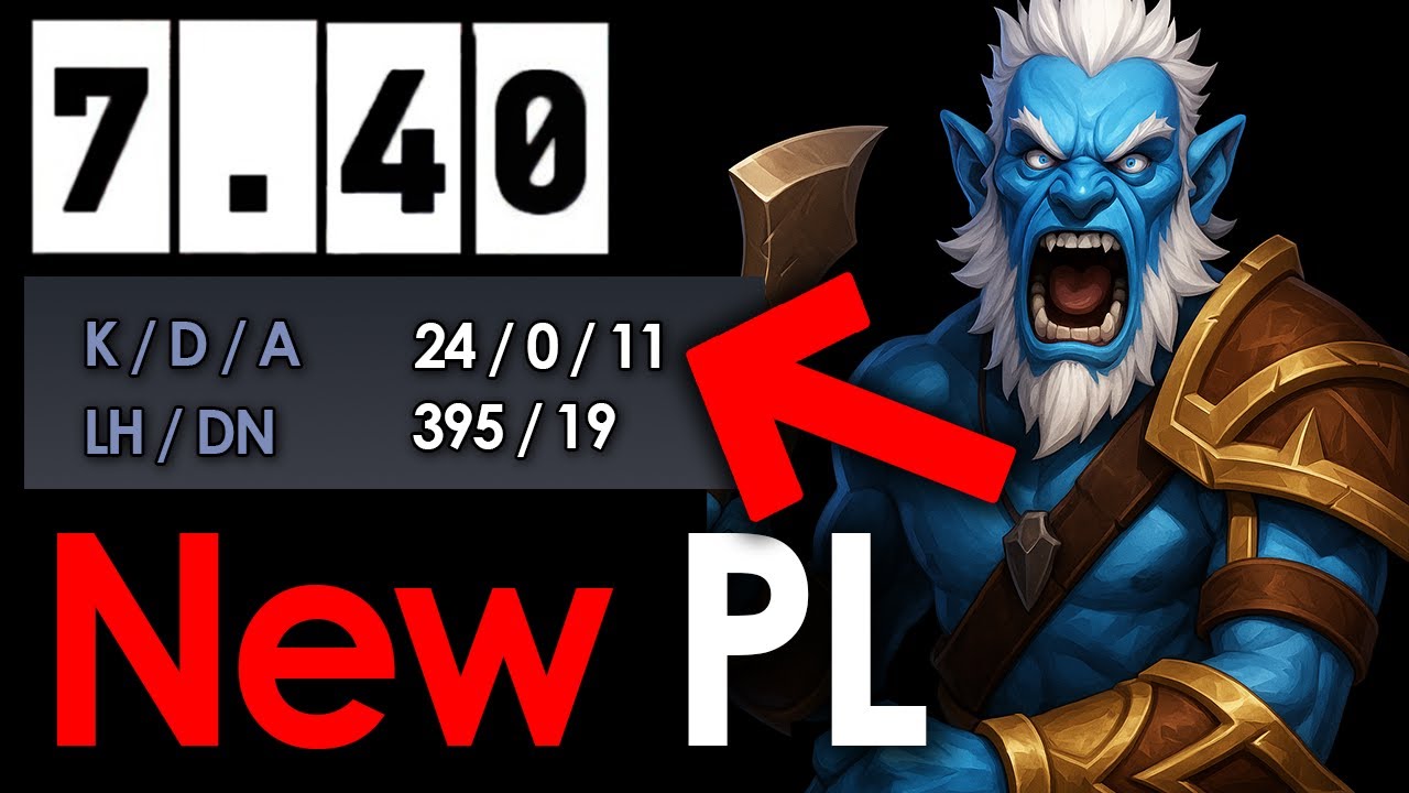 Phantom Lancer Is UNSTOPPABLE! 24 Kills Carry | Dota 2 7.40