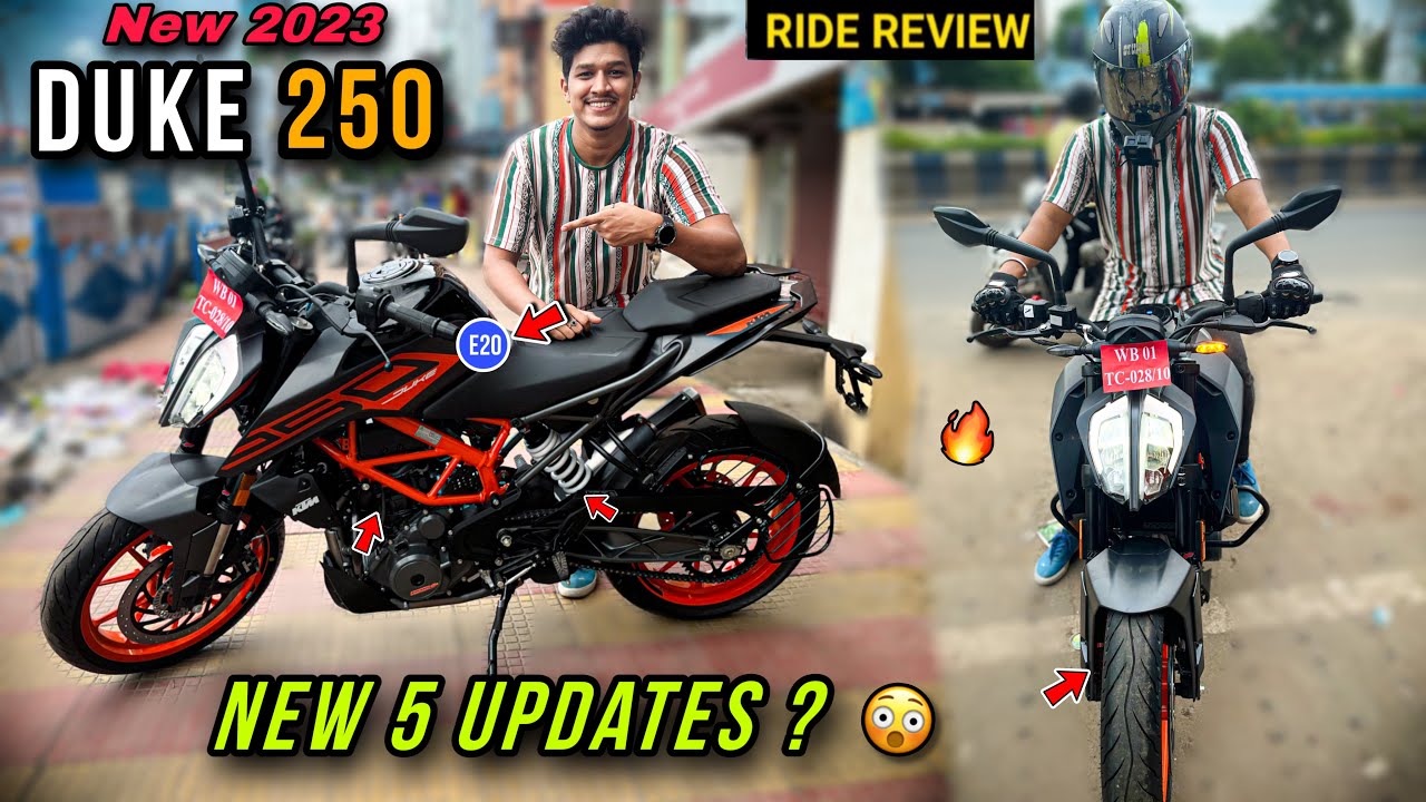 Finally 😱 KTM Duke 250 OBD-2 BS7 New Model 2023 RIDE REVIEW - New Features & Price | Duke 250
