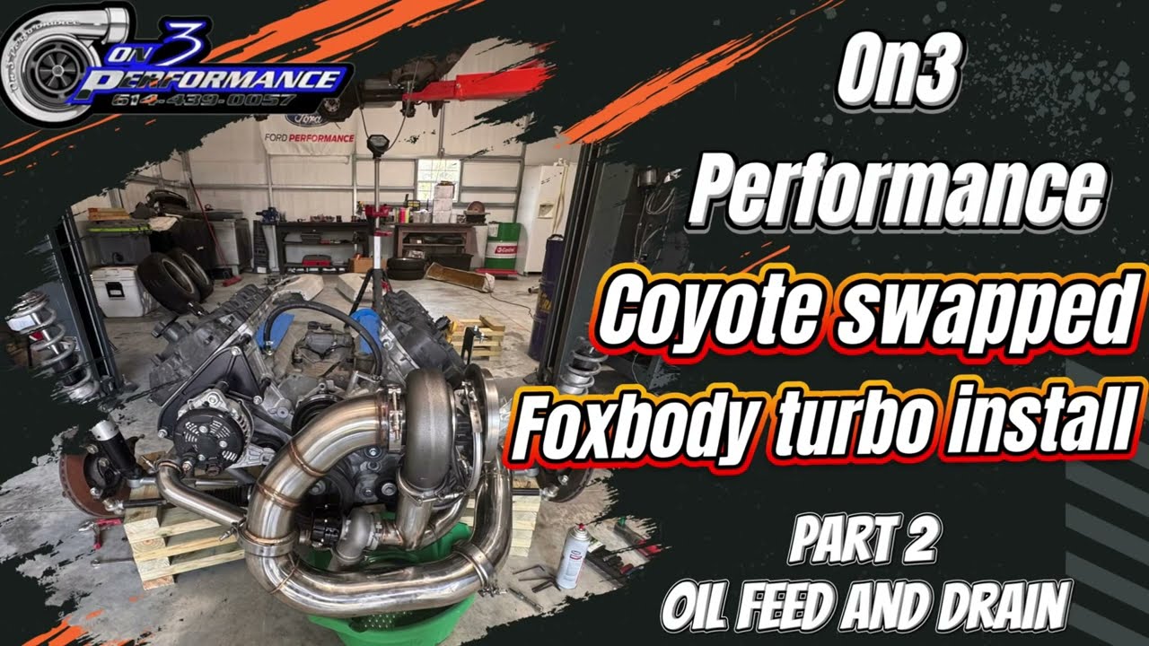 @On3Performance1 Coyote заменил Foxbody на комплект с одним турбонаддувом.