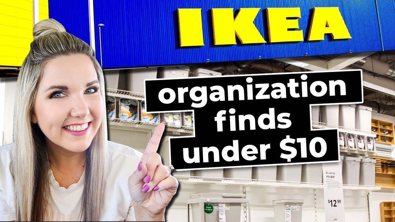 IKEA Scores!! -- 20 BEST IKEA ORGANIZATION FINDS under $10