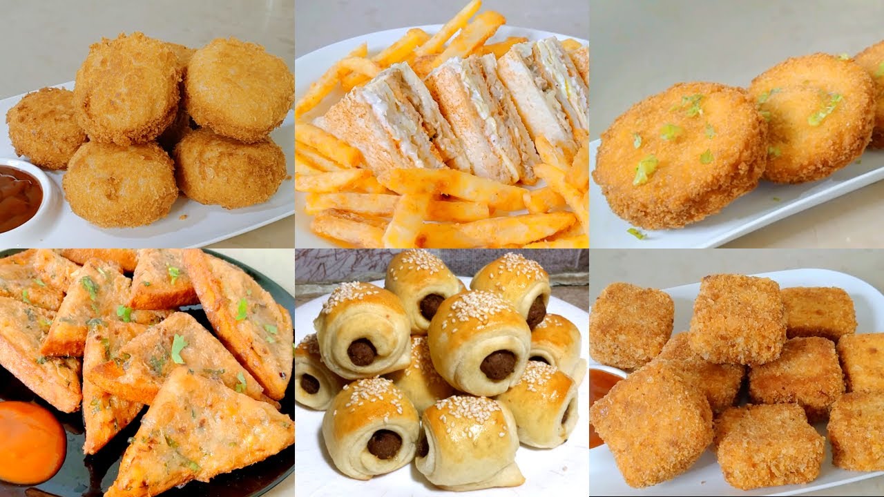 6 Easy Bread Snacks Recipe By Tasty Food With Maria