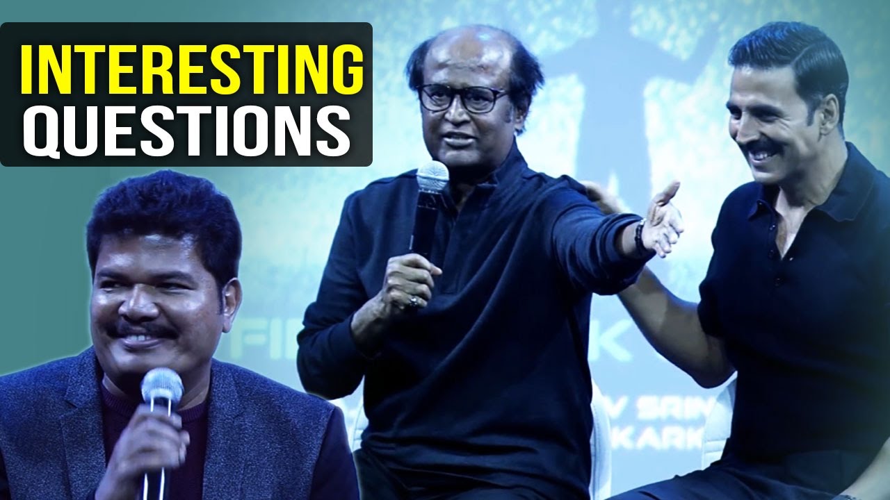 Media Asks Interesting Questions To 2.0 Team | Rajinikanth | Akshay Kumar | Shankar | TFPC