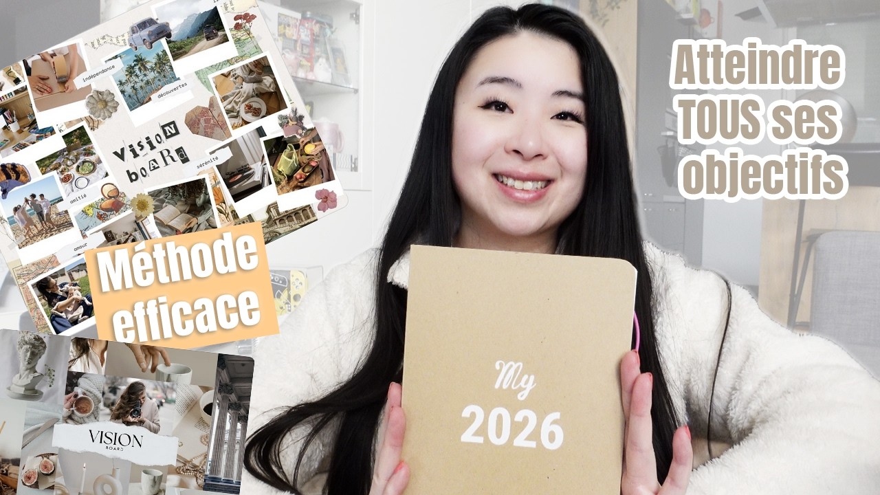 Comment planifier son année 2026 🗓️ pour atteindre tous ses objectifs •  La méthode efficace ! ✨