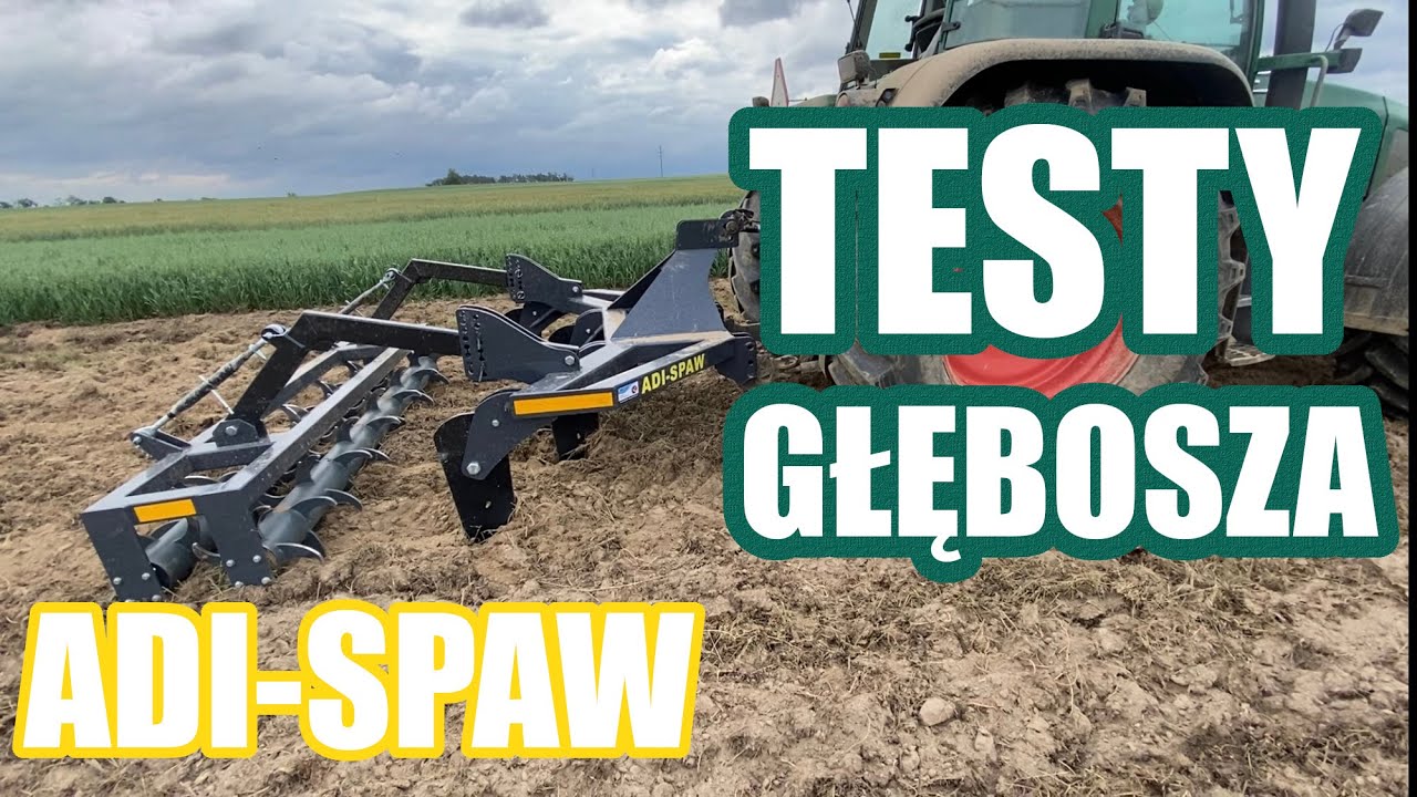 GŁĘBOSZ ADI SPAW - TESTY PO LUCERNIE #fendt716