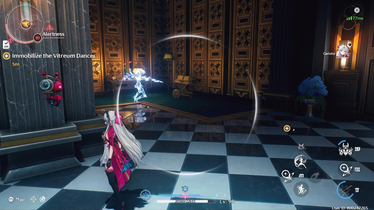 Immobilize the Vitreum Dancer _ Wuthering Waves