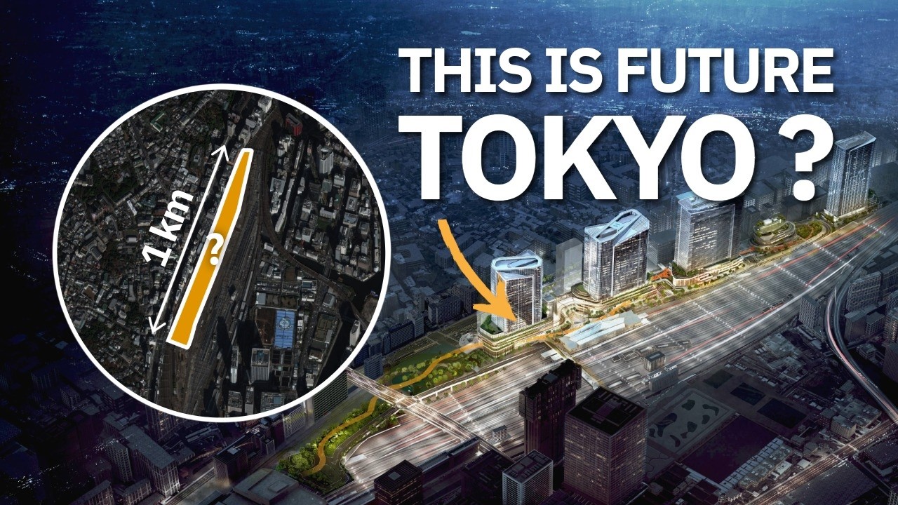 This Hidden 1km Stretch Will Reshape Tokyo Forever - Takanawa Gateway City