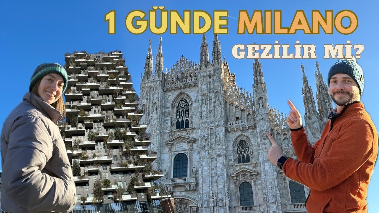 1 Günde Milano Turu | Sınırsız Ulaşım Kartı (ATM) | Önerilen Yerler | İtalya Vlog
