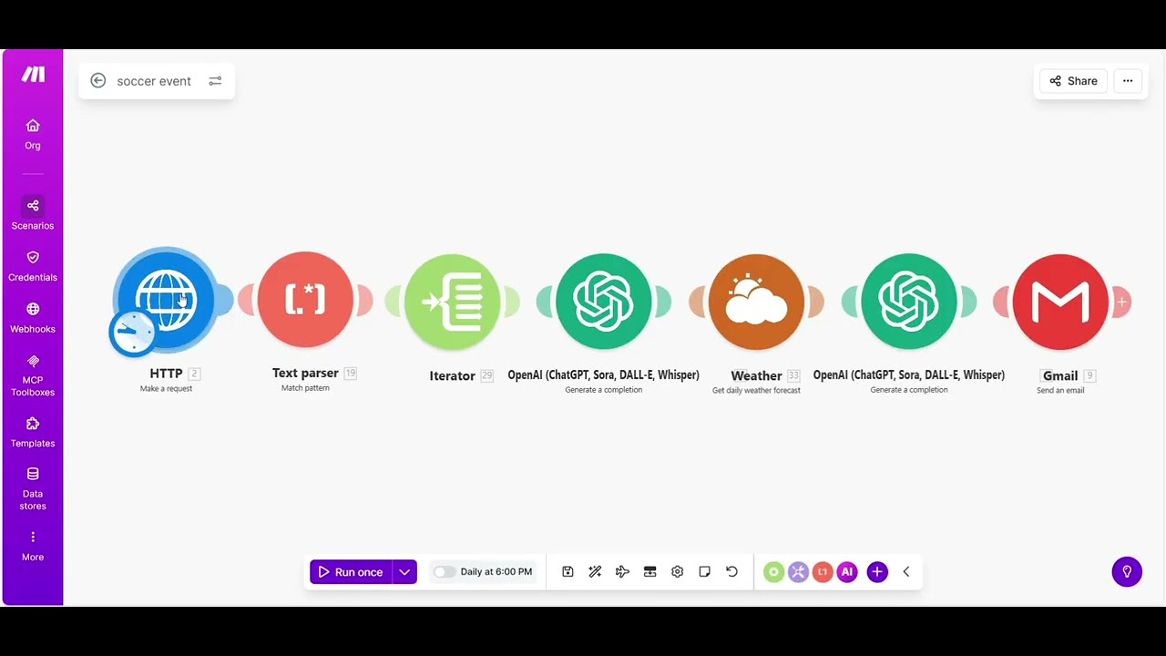 How to make an AI Agent in Make.com