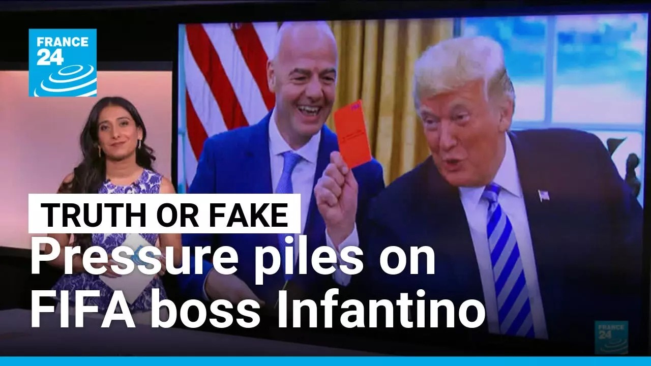 Gianni Infantino under fire as viral claims drag European Parliament into FIFA row &bull; FRANCE 24