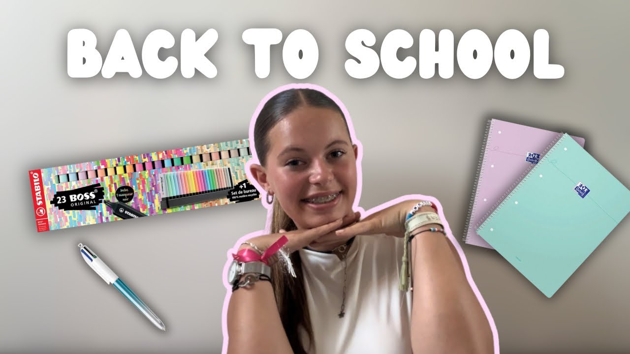 HAUL FOURNITURES SCOLAIRES 2024-2025 ( back to school) 📝