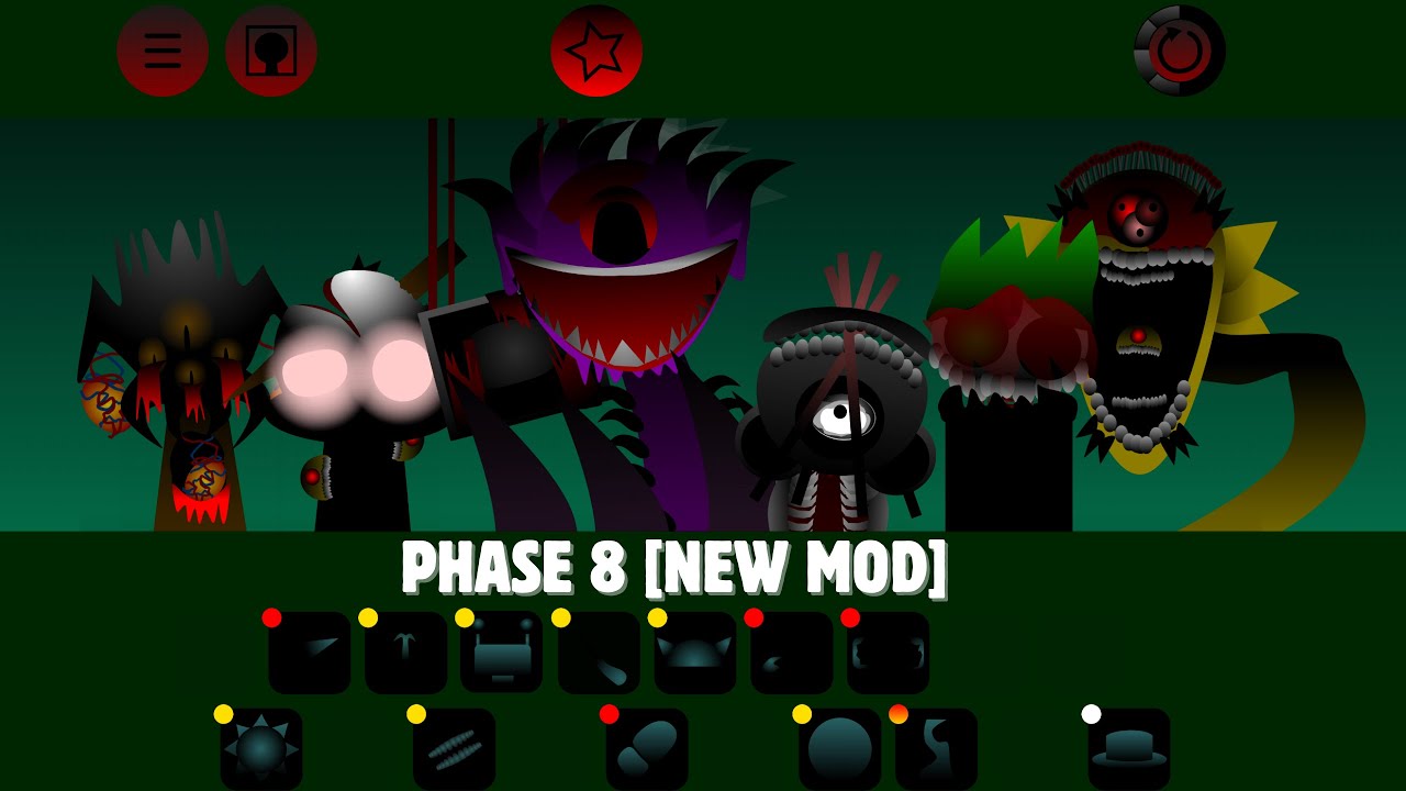 Incredibox Sprunki Mix: Phase 8 [New Mod] - Horror Mod Gameplay