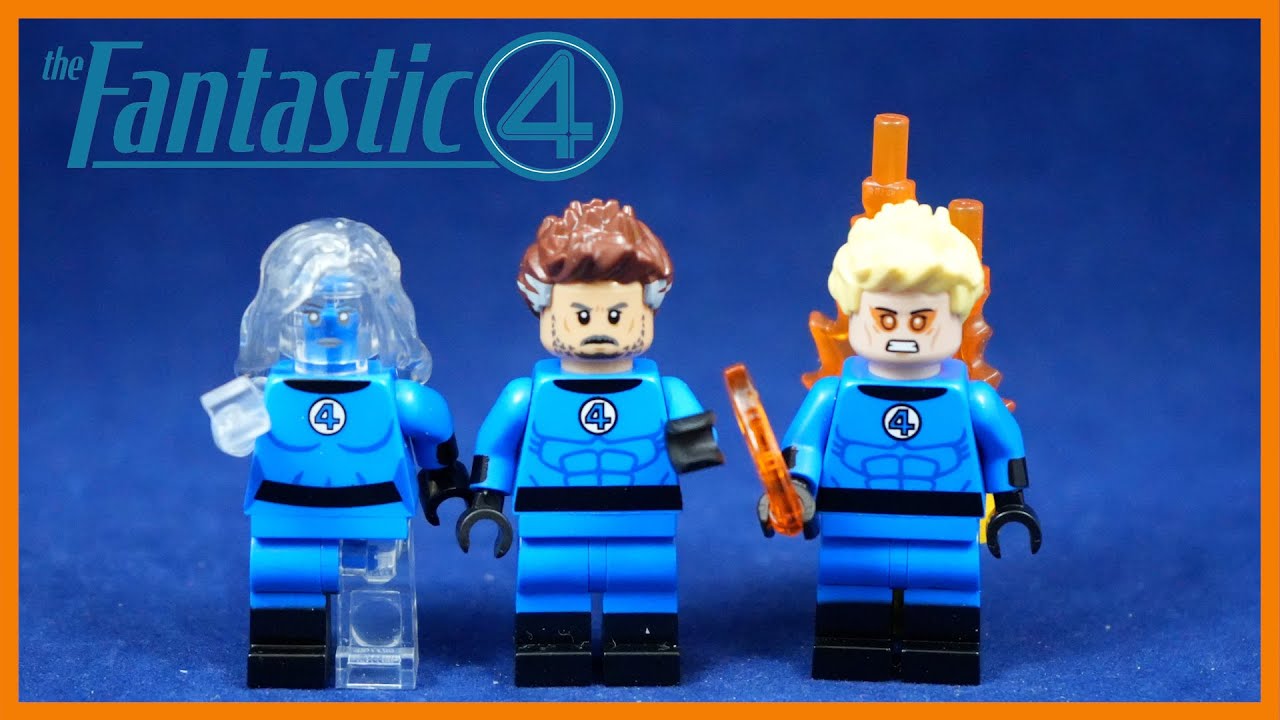 Are These The Best Custom Lego Fantastic Four Minifigures?