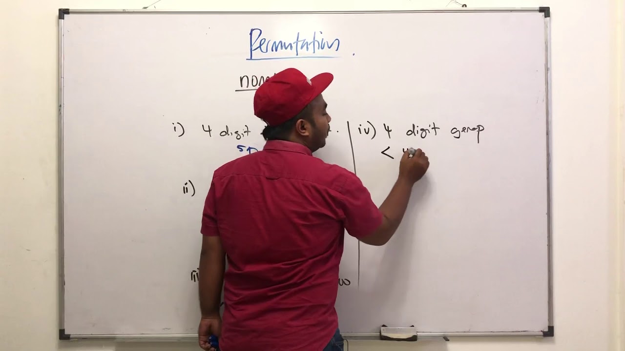 Fast Track AddMaths : Permutation & Combination (Pilih Atur & Gabungan) Part 1