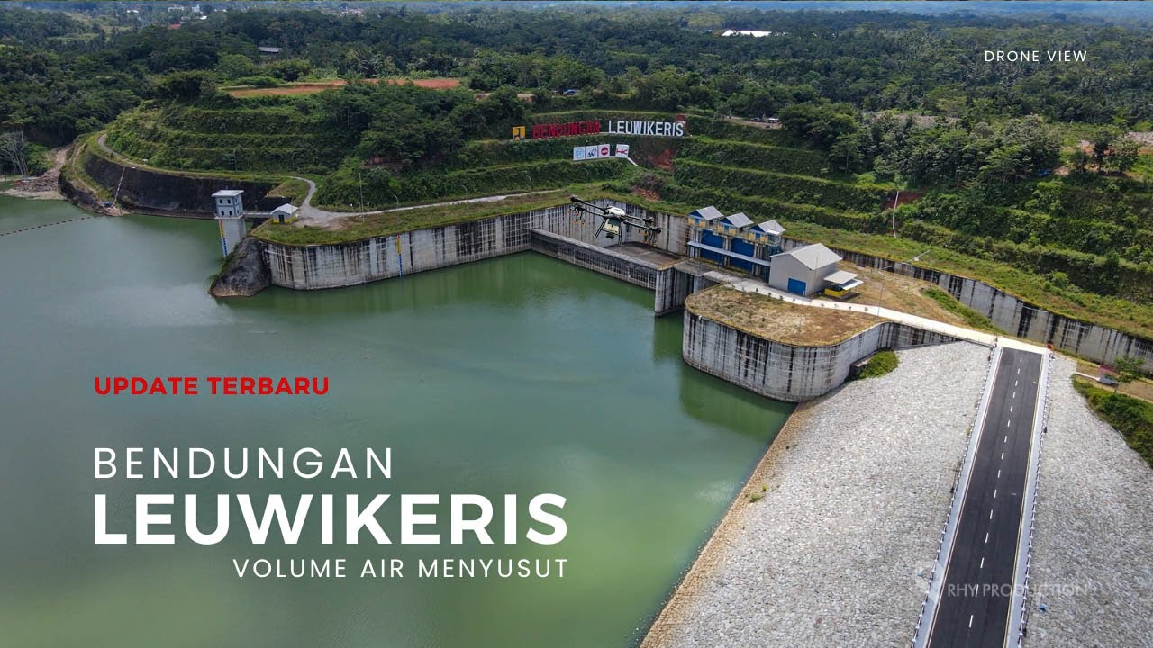 Update Terbaru Bendungan Leuwikeris, Volume Air Mengalami Penyusutan | Terbang Menembus Pintu Air