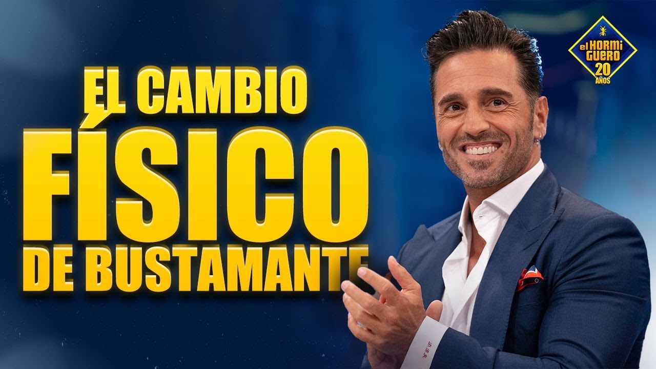 David Bustamante lanza un mensaje sobre su cambio físico y cómo lo ha conseguido - El Hormiguero