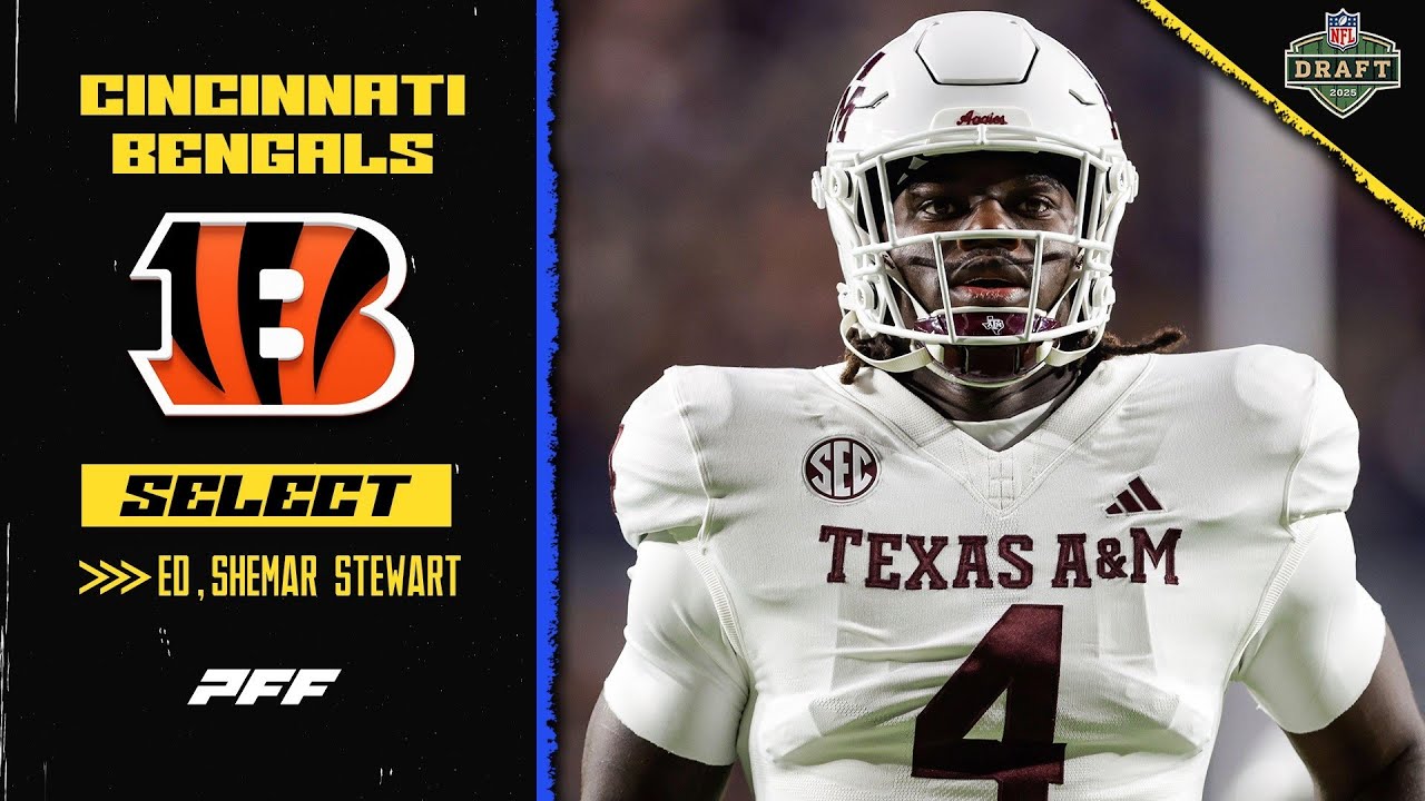 Cincinnati Bengals ED Shemar Stewart | 2025 NFL Draft | PFF