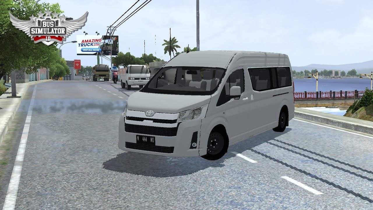 Toyota Hiace Bus Simulator Indonesia 