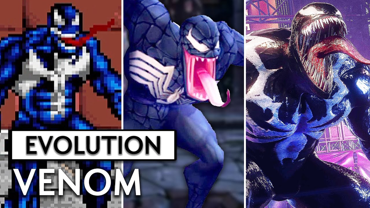 Evolution of Venom in Spider-Man Games (Playing as Venom)