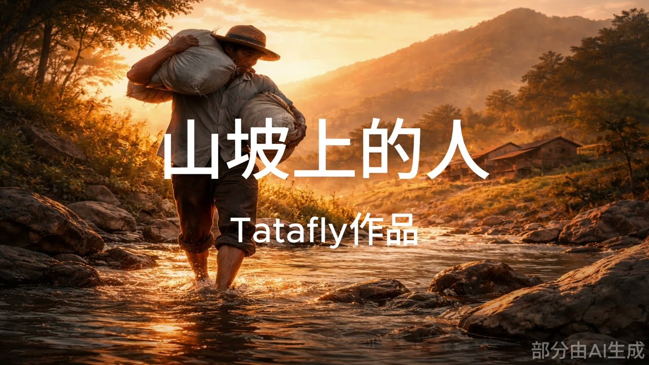 山坡上的人｜男声 ｜崔勇原创民谣｜Tatafly