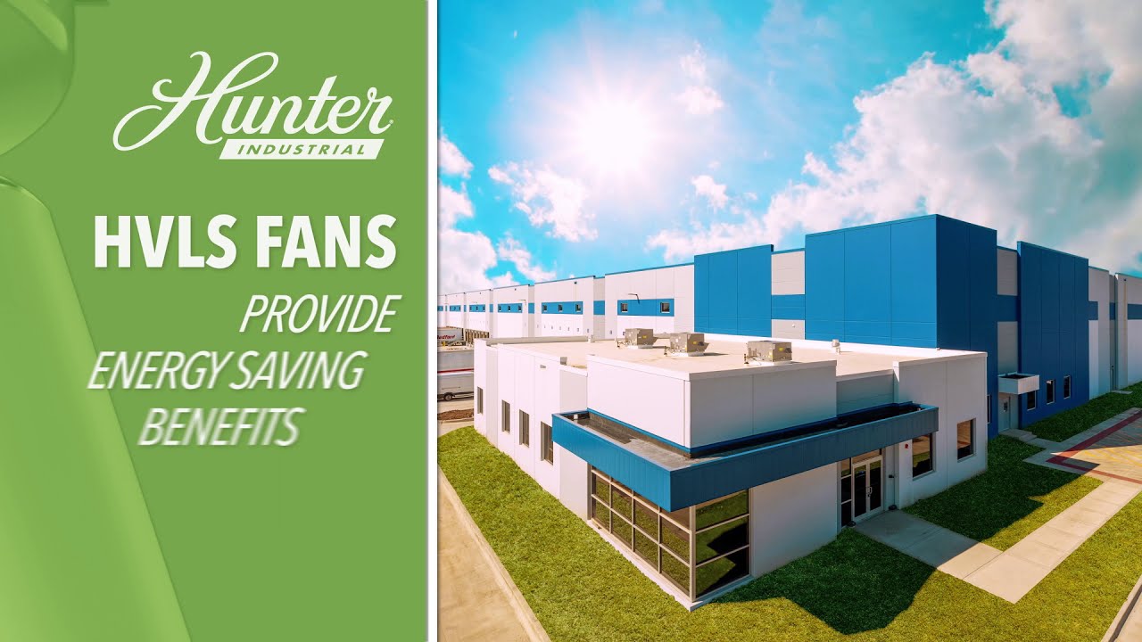 Destratification: Unlocking Energy Savings with Hunter Industrial HVLS Fans
