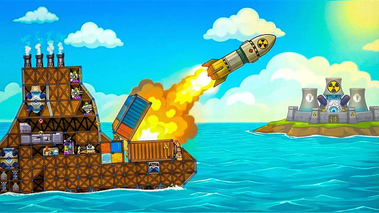 Naval NUKES vs Nuclear Reactor Base in Forts Multiplayer
