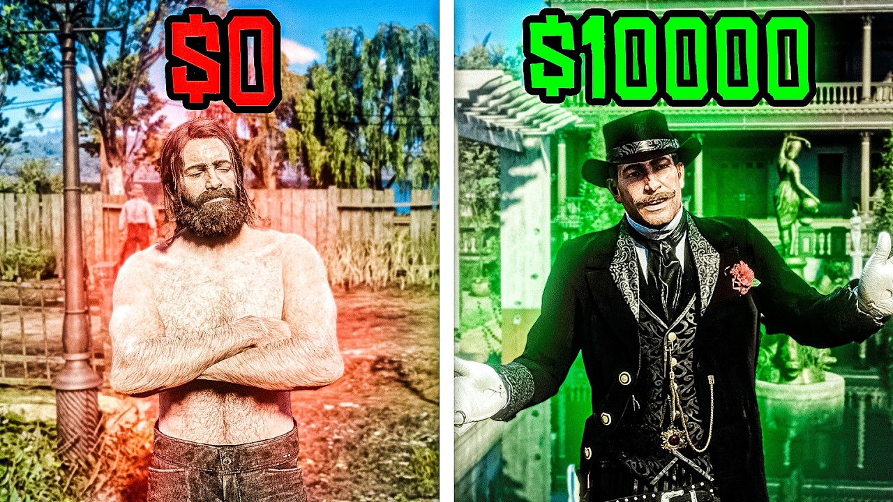 DO ZERO AO HOMEM MAIS RICO DO RDR2!!! 🤑💰
