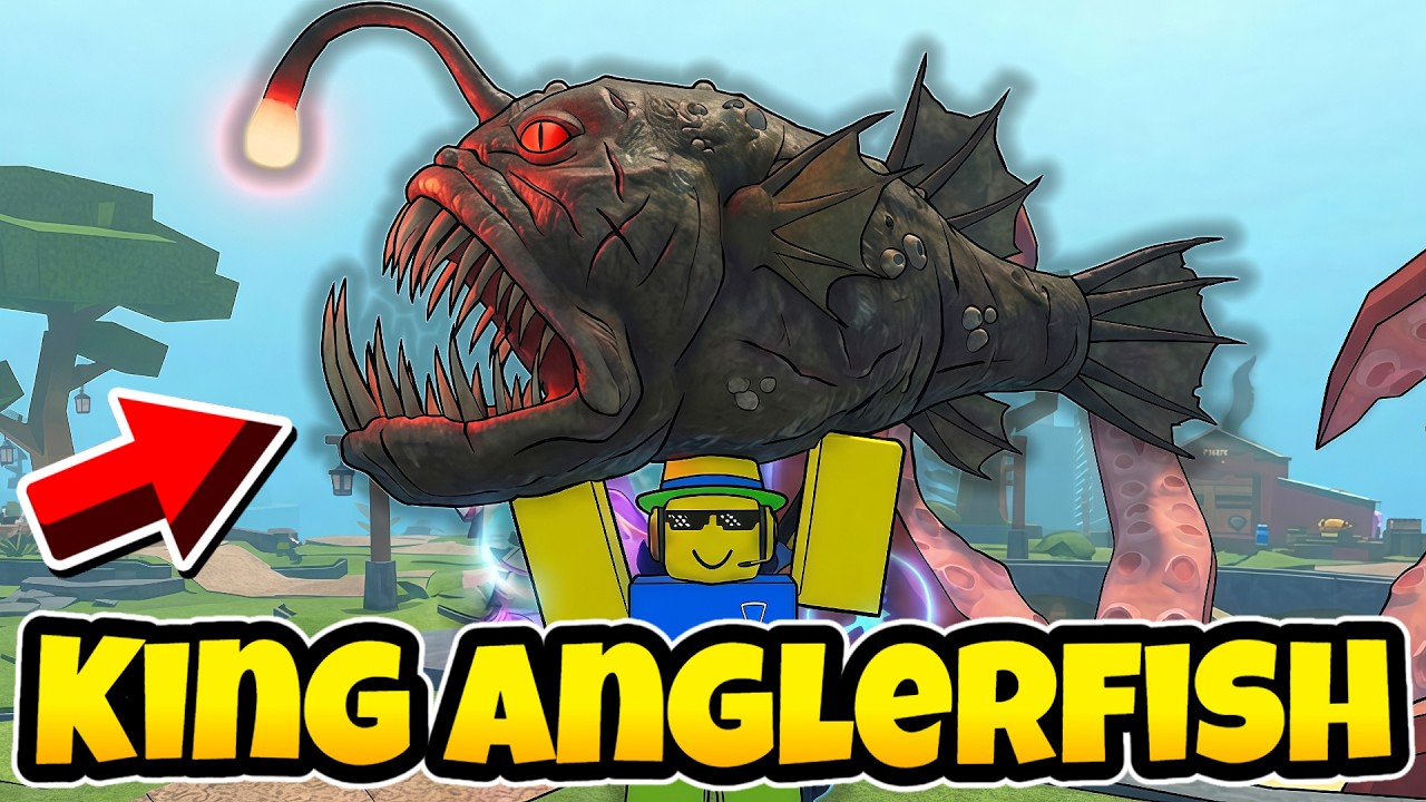 I Caught The KING ANGLERFISH In Abyss
