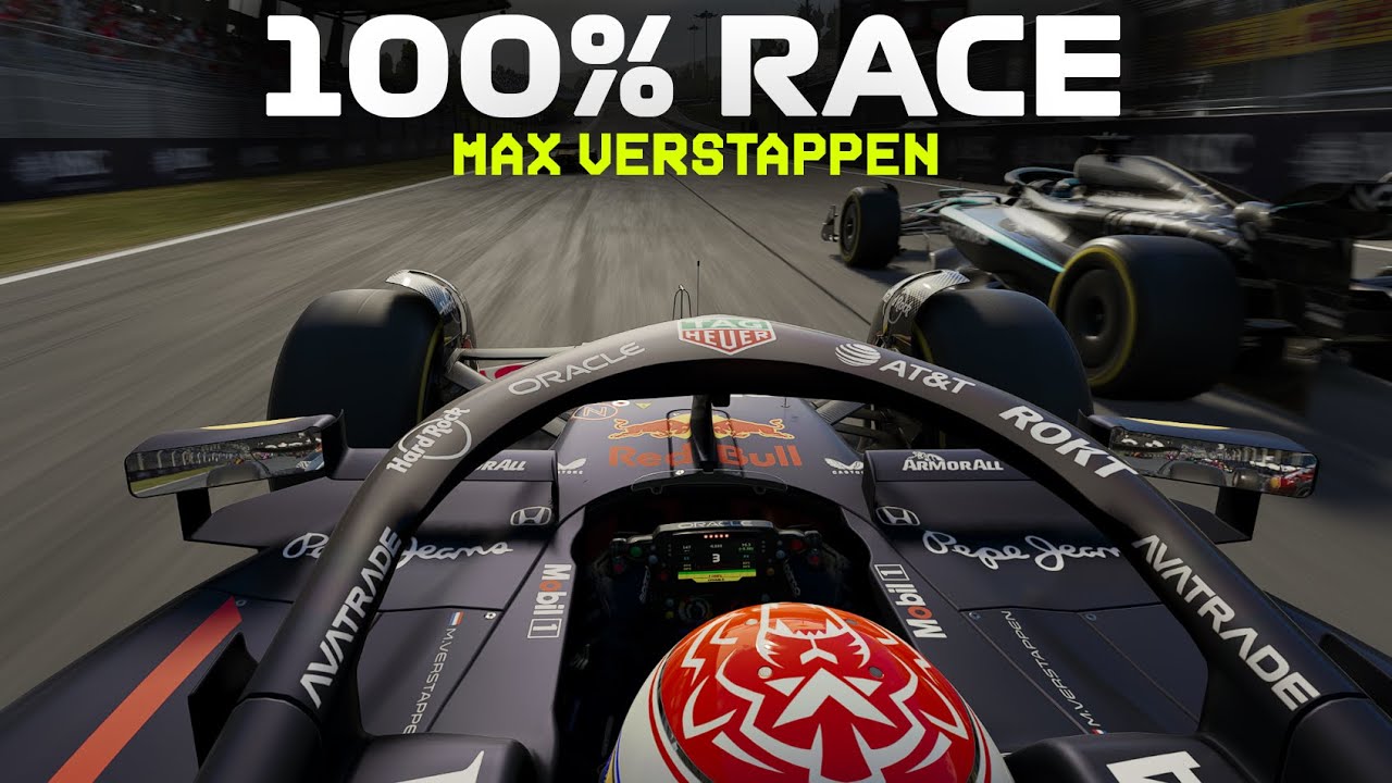 Max Verstappen 100% Gameplay - Austrian Grand Prix
