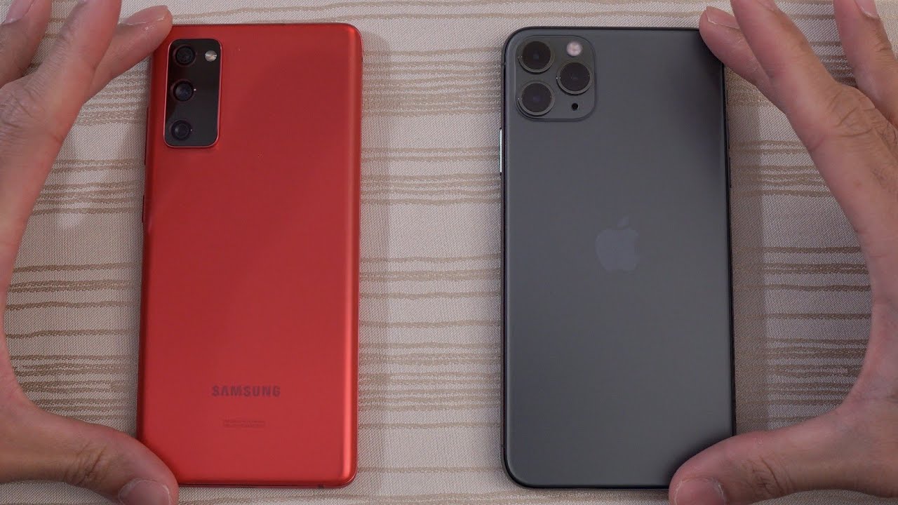 ТЕСТ СКОРОСТИ Samsung Galaxy S20 FE и iPhone 11 Pro Max!