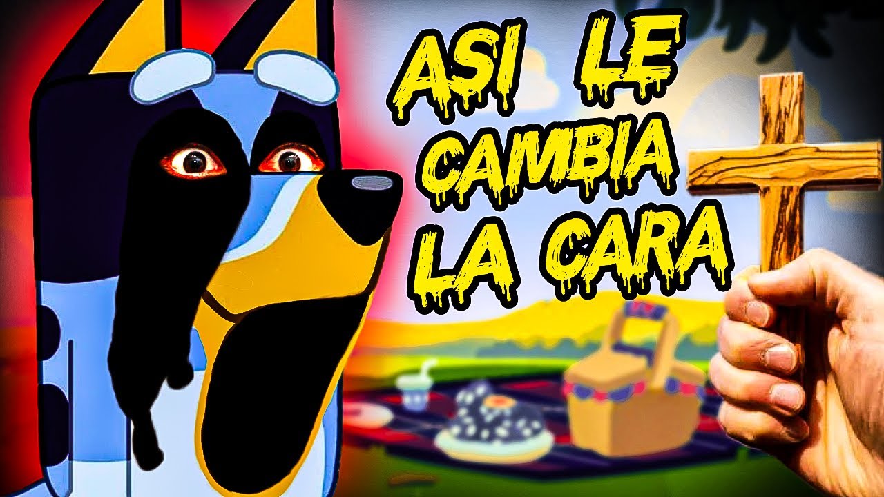 😱BLUEY.EXE NO ESTÁ, pero encuentro un NAHUAL... CORRE🔪🧠encuentro algo MALDITO en su INTERIOR PELUCHE