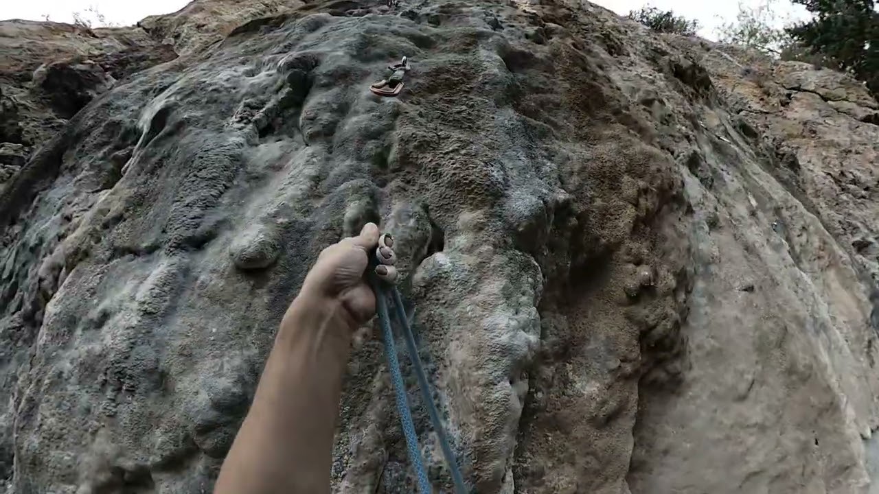 Deli Dumrul 6c+ FPV climb