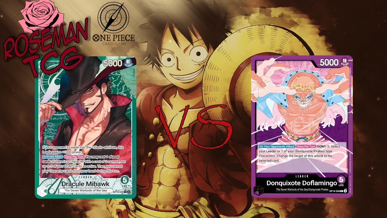 One Piece TCG Mihawk v B/Y Moria - February 15th Round 1