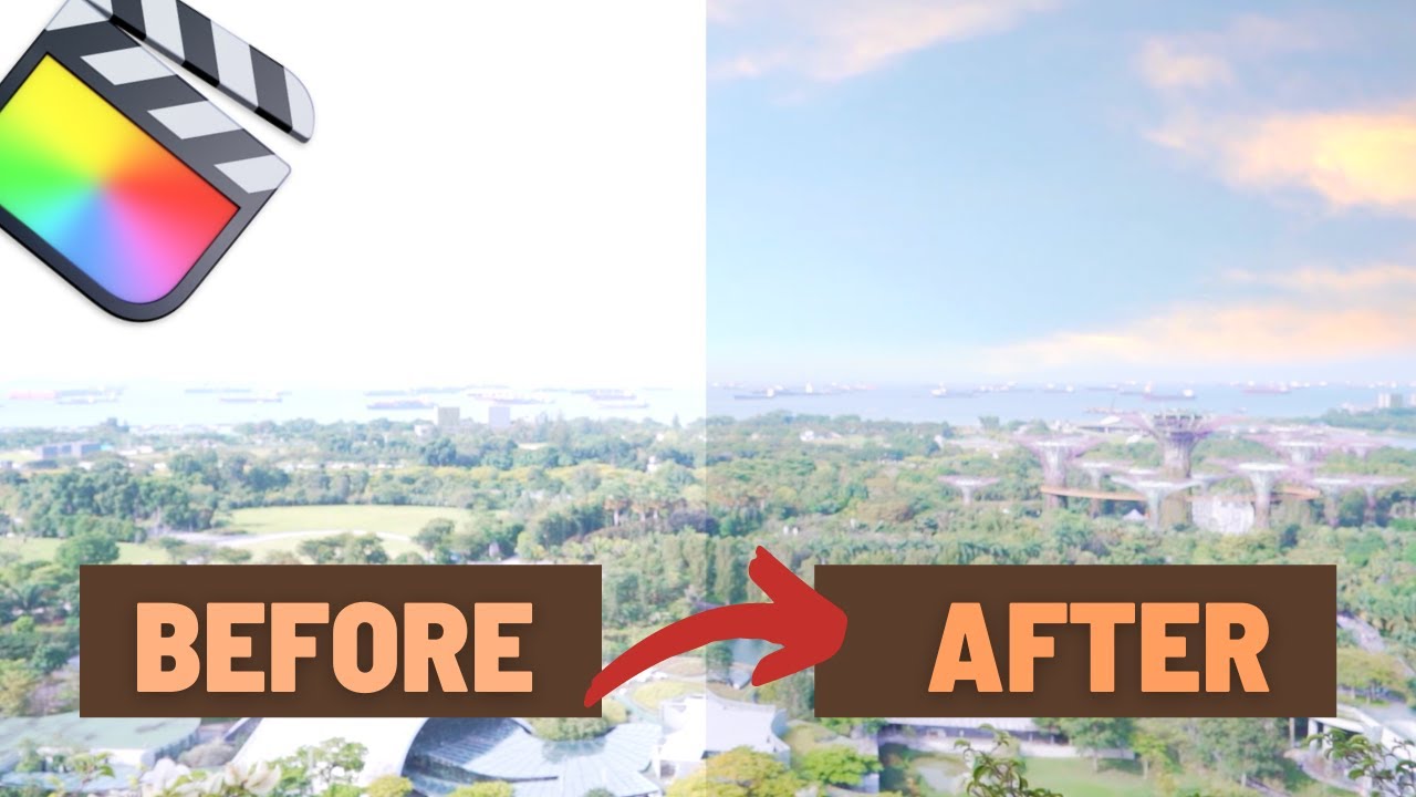 EASY SKY REPLACEMENT TUTORIAL UNDER 2 MINS in Final Cut Pro X