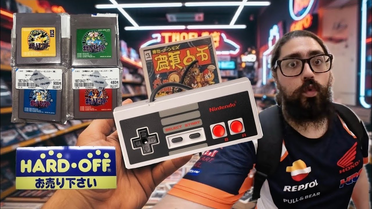 Retro Game Shopping Tokyo Japan Hidden Gems 🇯🇵 Hard Off Chiba Aeon Marine Specialty Store 😈 NRT ✈️