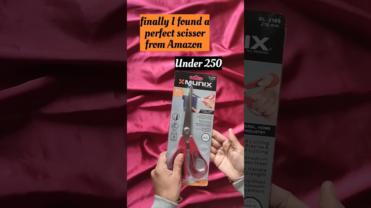 Munix scissor/ best scissor/ stainless steel scissors #scissors #amazonfinds #scissorhands