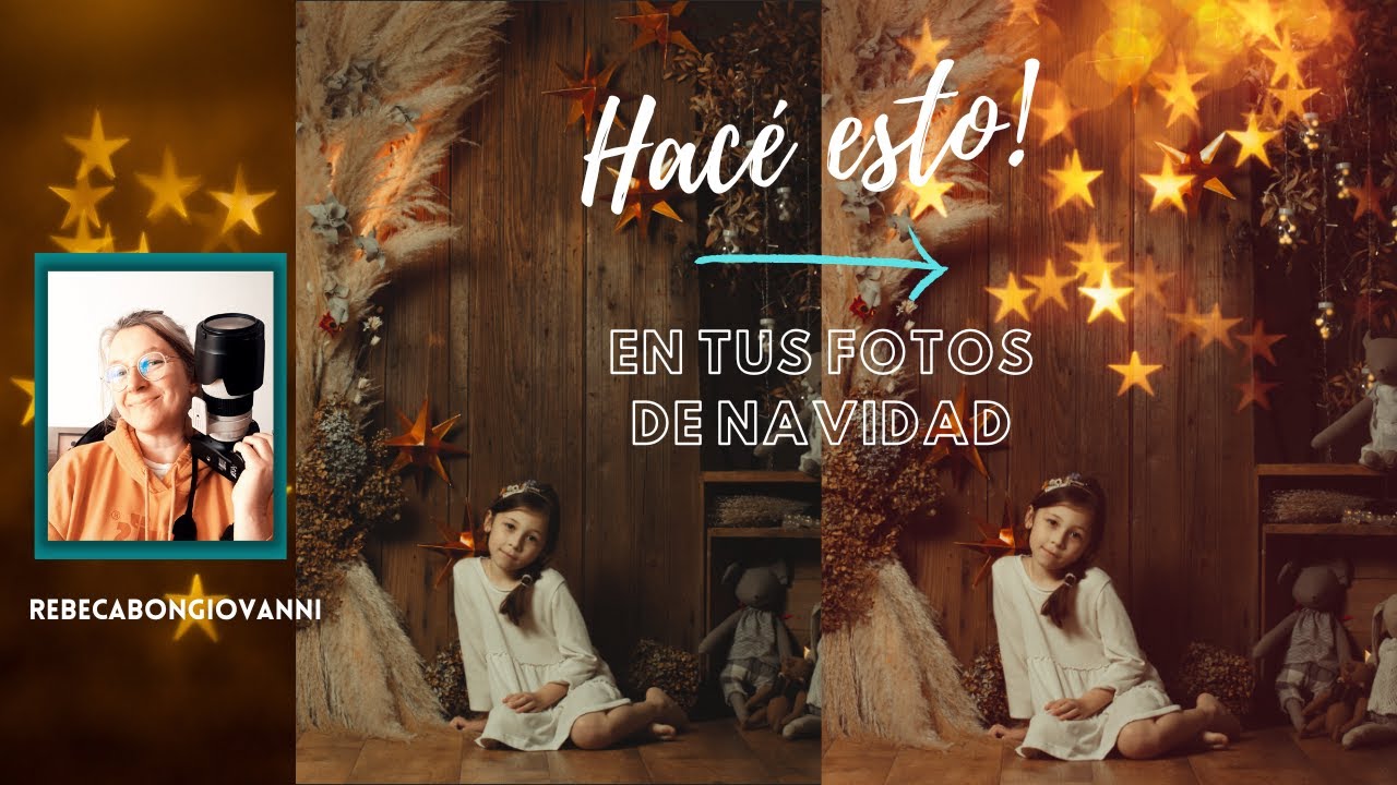 Las luces de Navidad no salen en tus fotos?