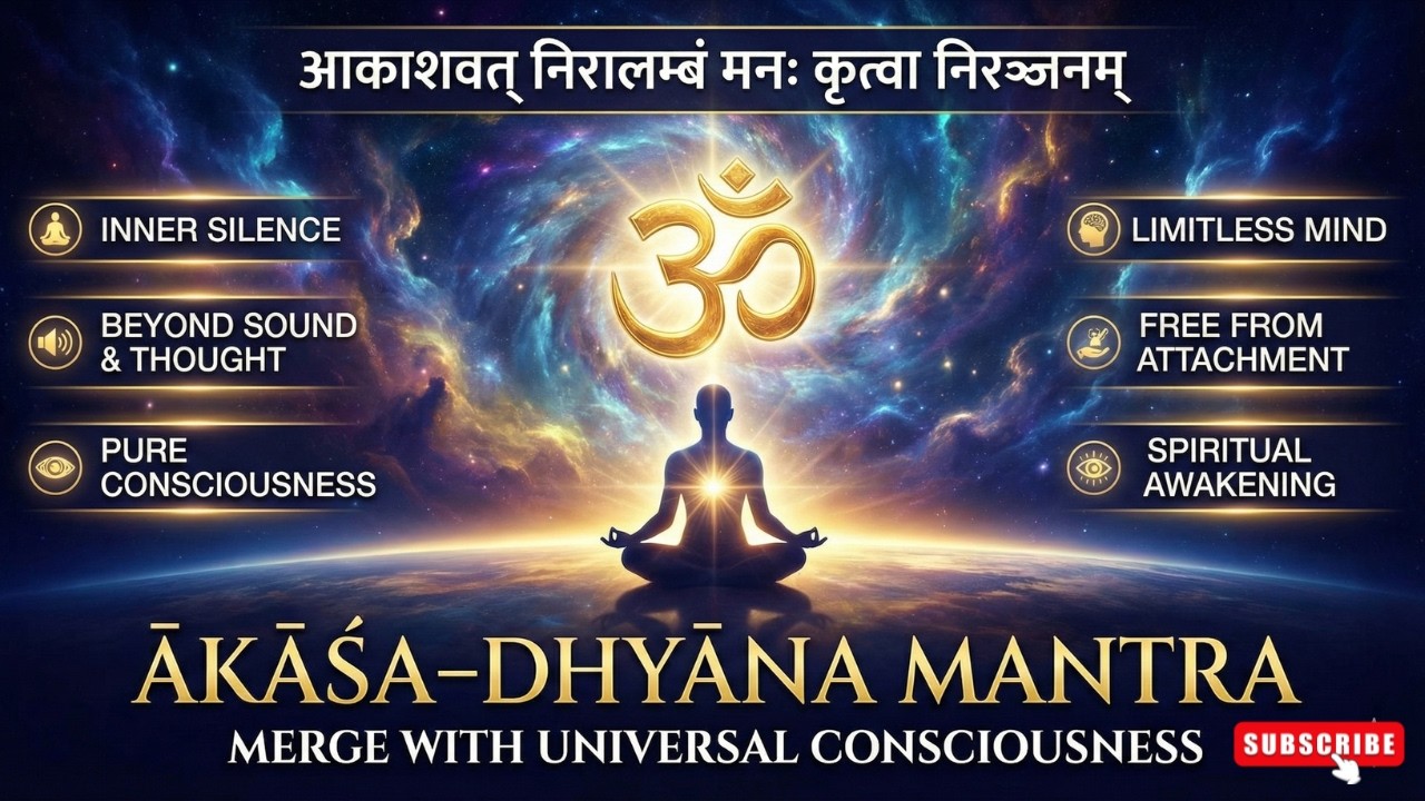 The Mantra for Absolute Inner Silence: Merge with Universal Consciousness