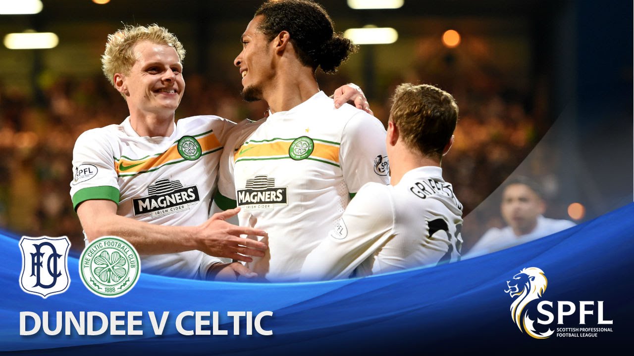 Celtic edge towards title after win at Dundee