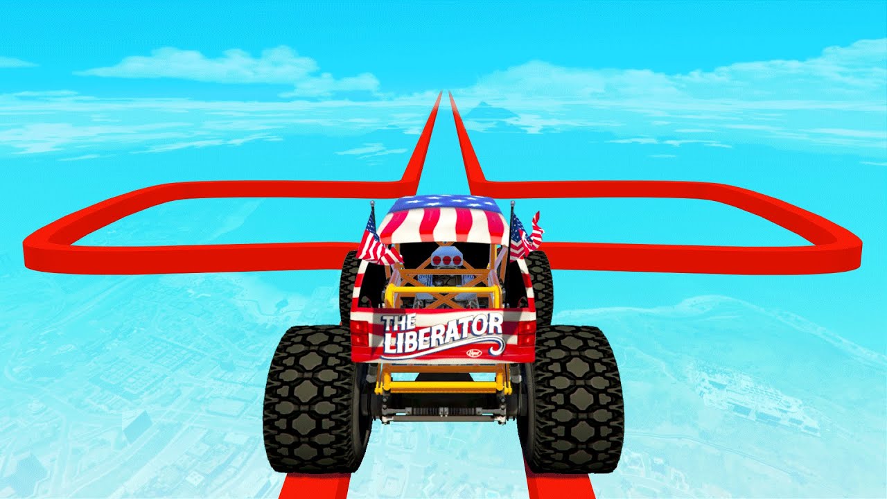 MILE HIGH IMPOSSIBLE TIGHTROPE! (GTA 5 Funny Moments)