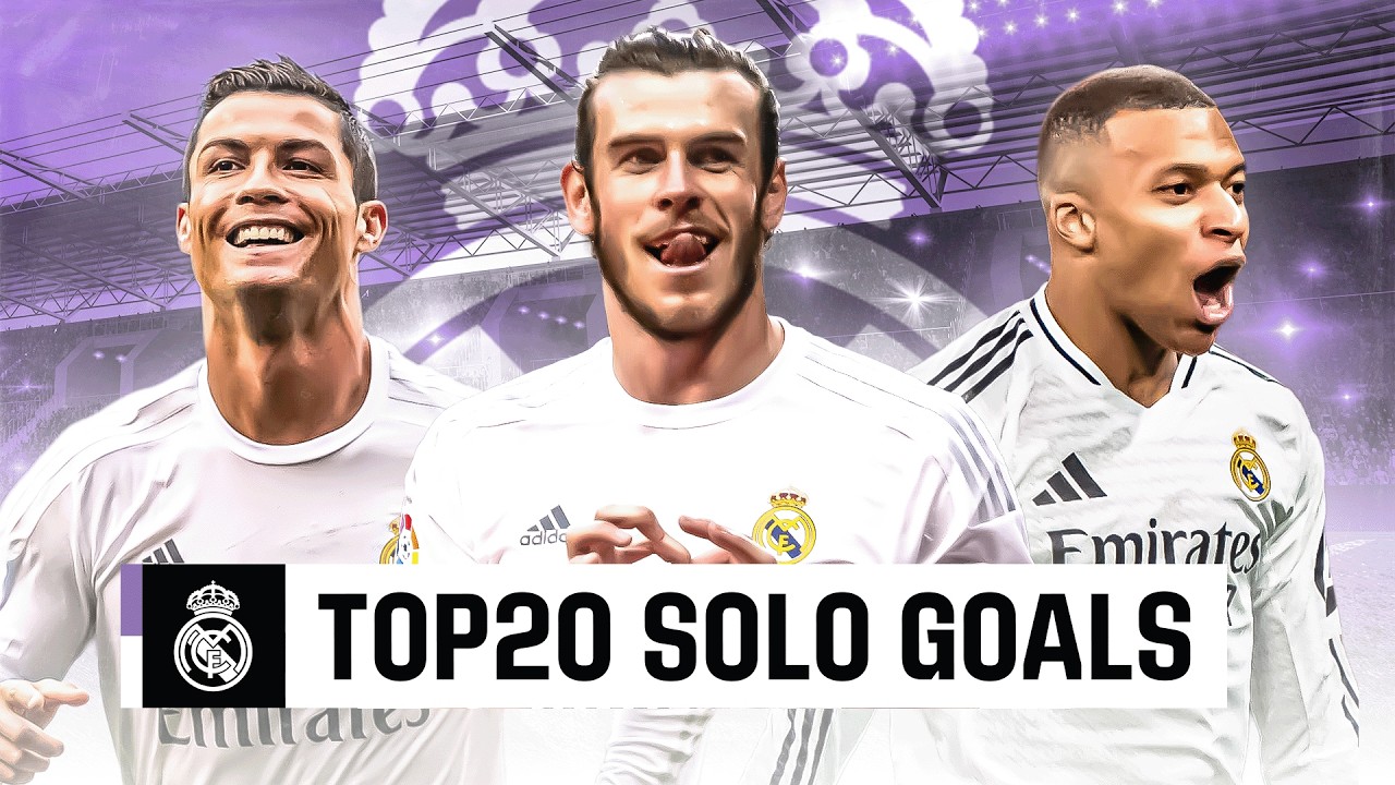 ¡Los MEJORES GOLES de JUGADA INDIVIDUAL del REAL MADRID en LALIGA! | 2015-2025