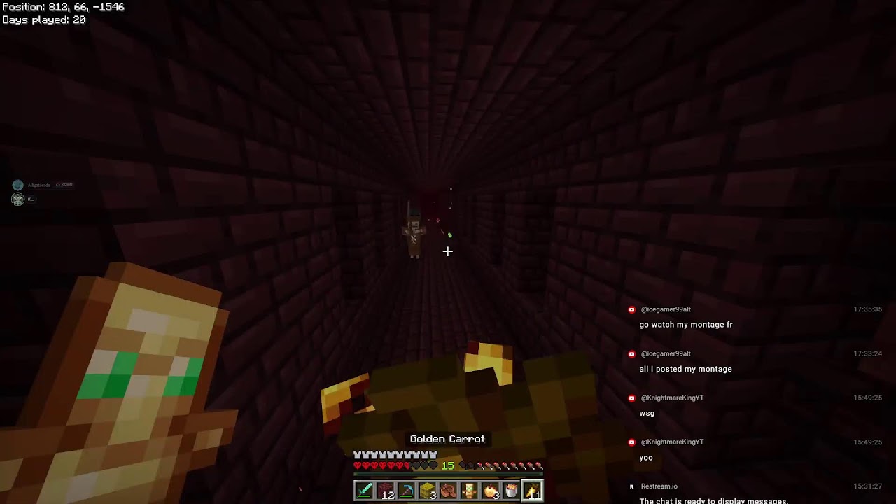 Minecraft Hardcore Stream