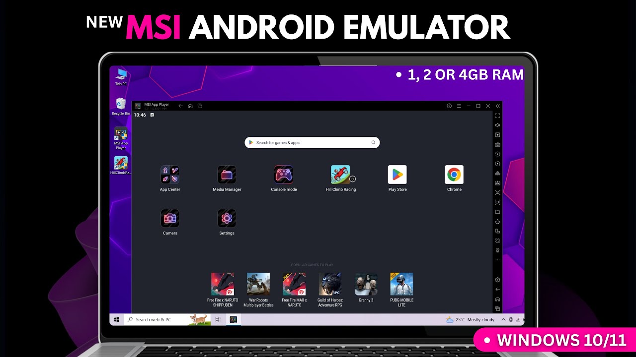 New MSI Emulator | How to Install MSI App Player on PC or Laptop | Best Android Emulator