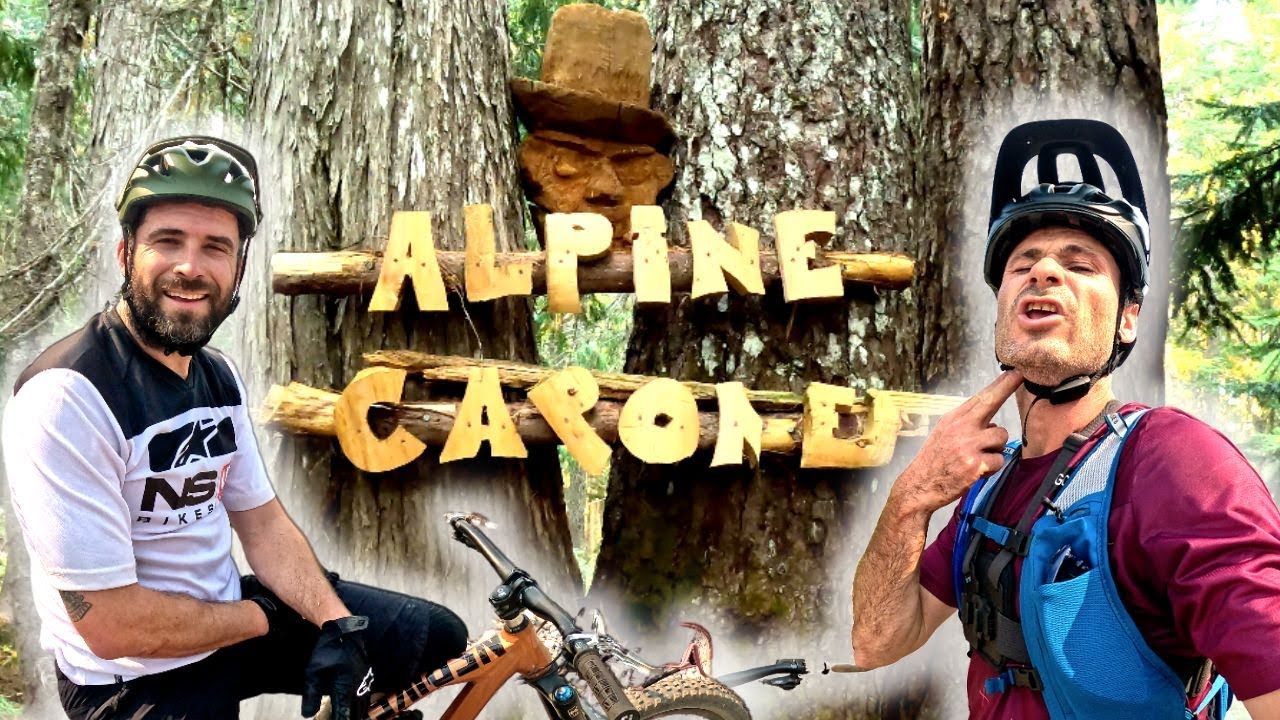 J'ai roulé le trail mythique ALPINE CAPONE à Squamish avec Fabien Cousinié