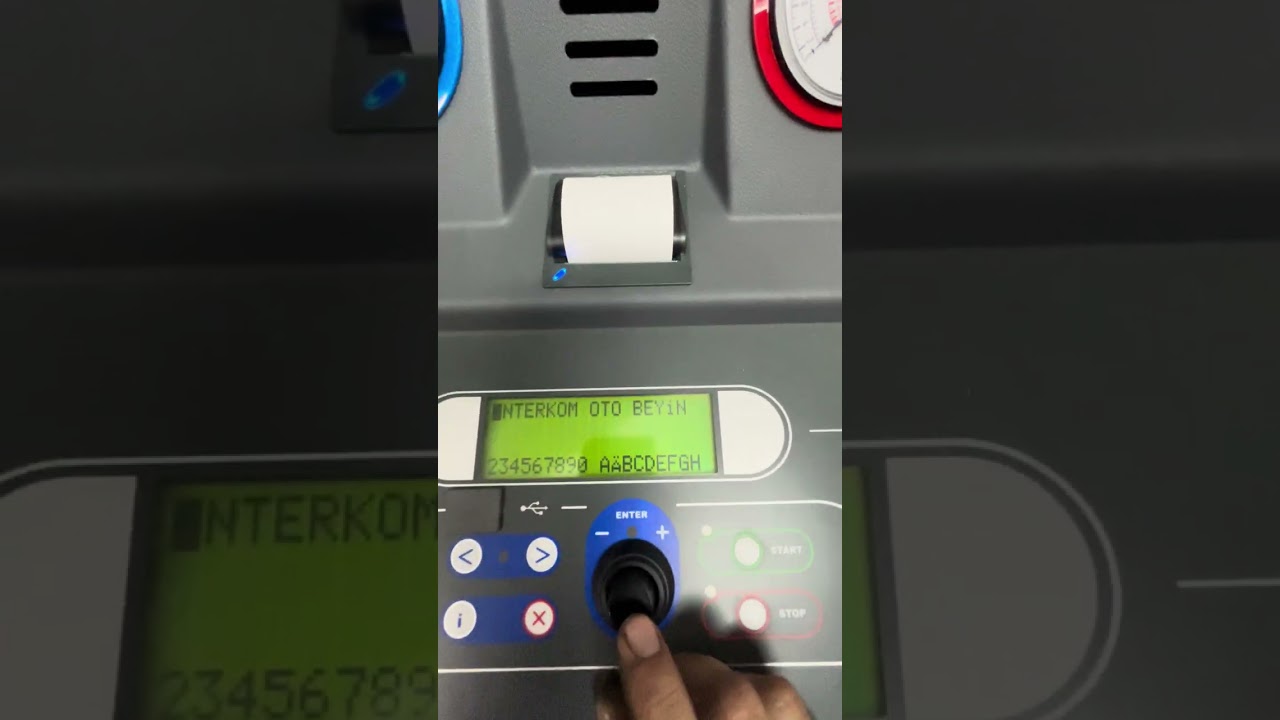 Wabco W&uuml;rth Coolius A10 Oto klima onarım ve gaz yenileme cihazı tanıtımı. Klima gaz basma makinesi