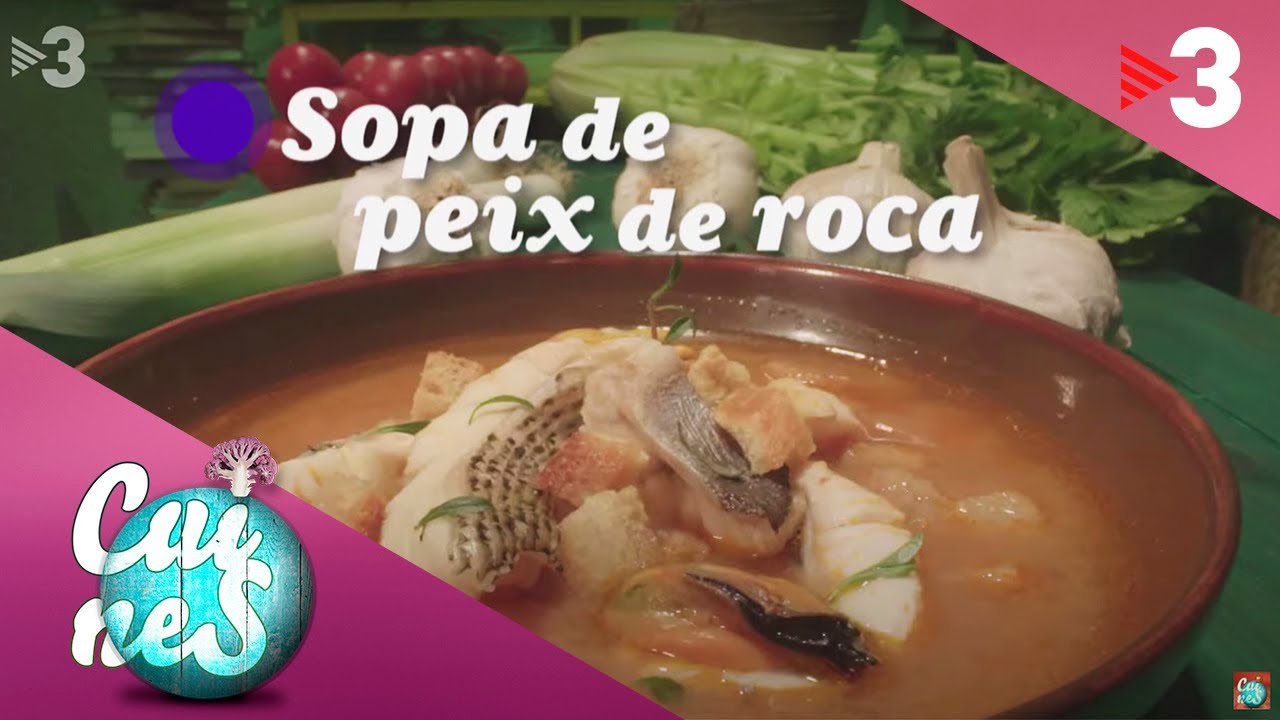 Sopa de peix de roca - Cuines