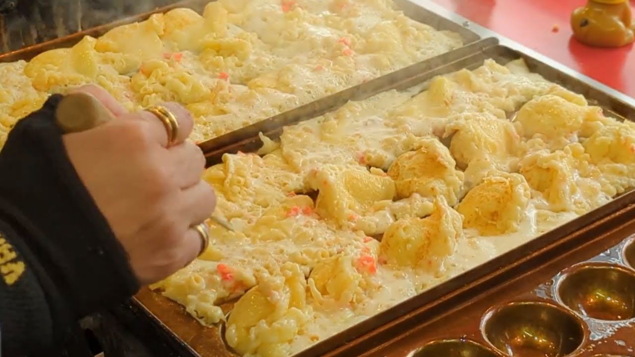 【爆速たこ焼き】火力MAXで焼き上げる神業＆作り方を公開｜いわっち！中板橋店/Takoyaki Master's God Skill