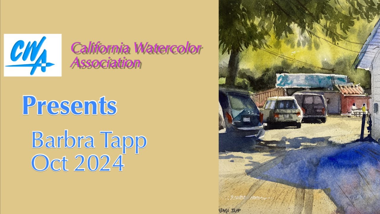 CWA Presents Barbara Tapp, Oct 2024